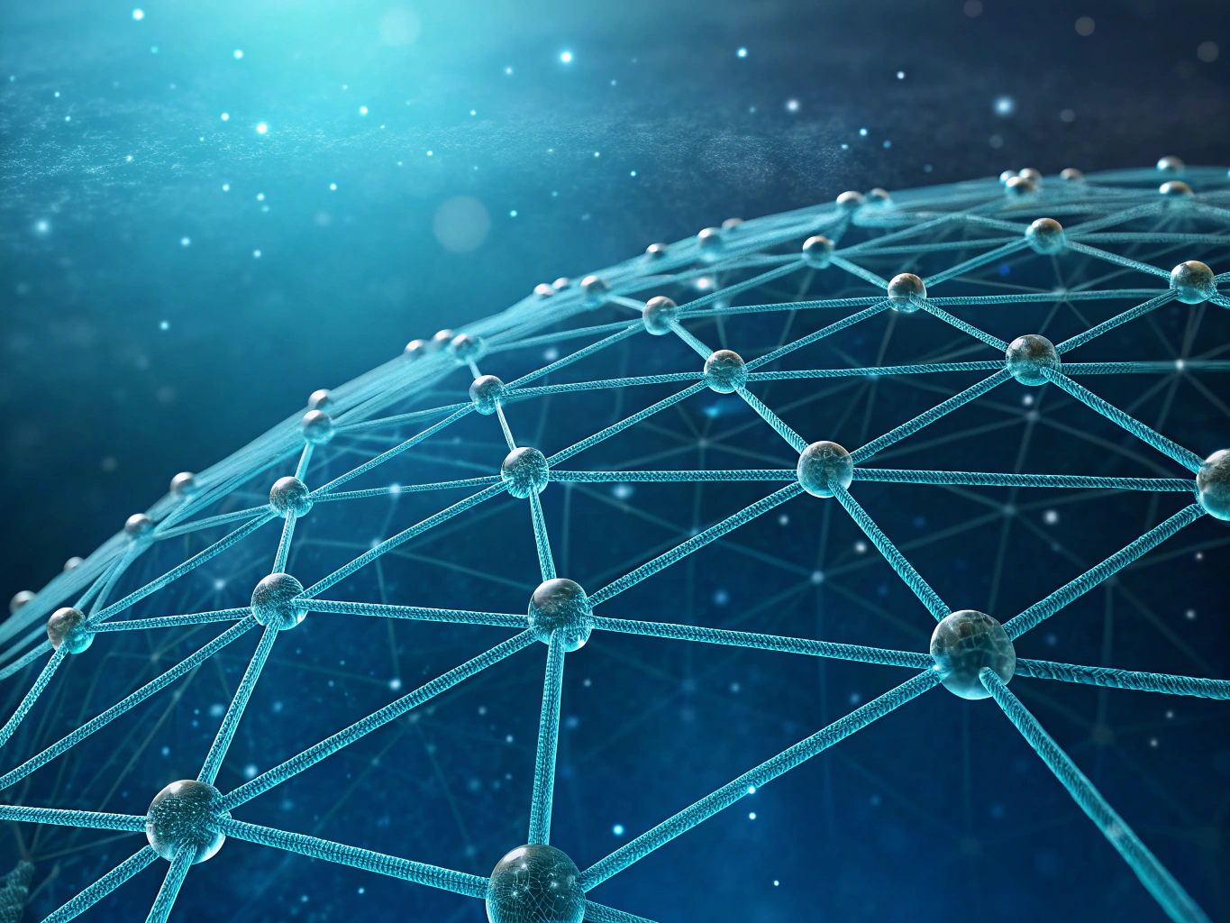 Kanha ERP interconnected data nodes representing modern public administration